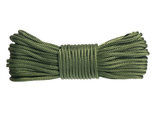 Smycz paracord BCB 15 m oliwkowa