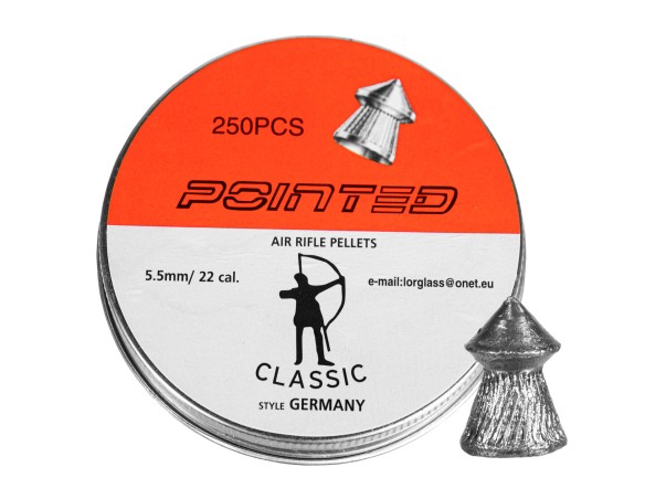 Śrut diabolo Classic Pointed Boxer Molet 5,5mm 250 szt.