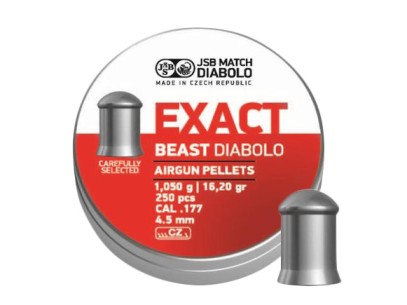 Śrut diabolo JSB Exact Beast 4,52 mm 250 szt.