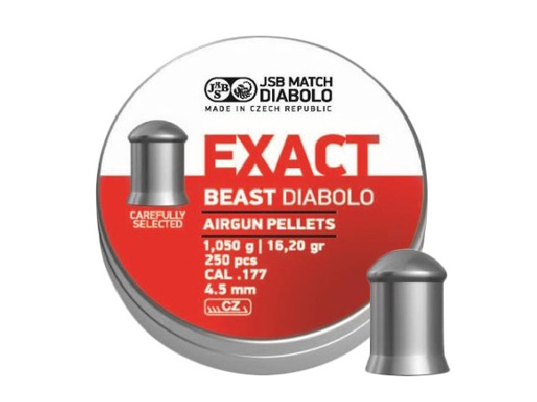 Śrut diabolo JSB Exact Beast 4,52 mm 250 szt.