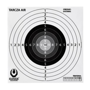 Tarcze do wiatrówki Range Solutions AIR 14x14 100 szt.