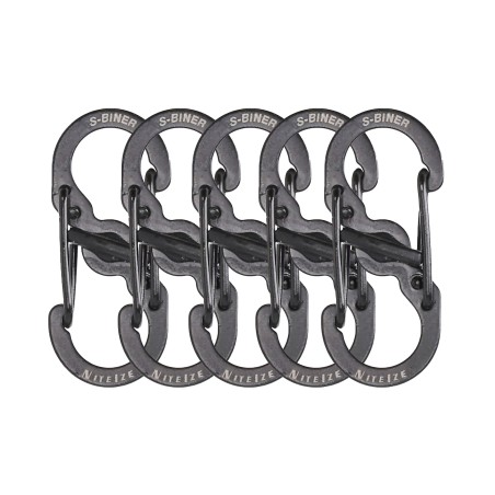 Zestaw pięciu karabinków Nite Ize S-Biner MicroLock