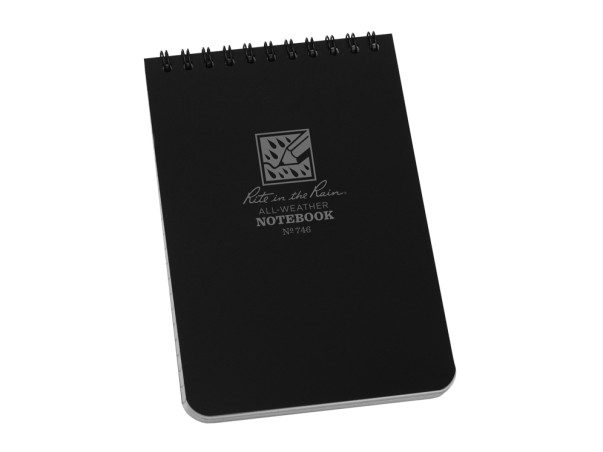 Notes wodoodporny Rite in the Rain 746 4x6 czarny