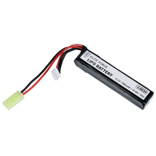 Akumulator do replik ASG Elite Force 11,1 V, 900 mAh, 20 C