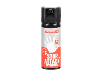 Gaz pieprzowy Perfecta Stop Attack Xtreme Strumień 50 ml