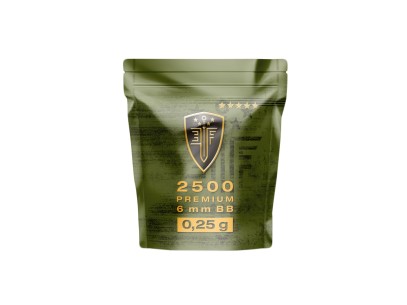 Kulki BB do ASG Elite Force Premium 0,25 g 6mm 2500 szt.
