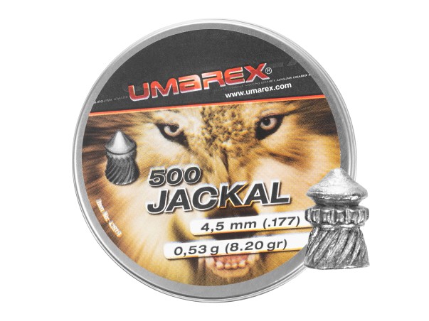 Śrut Umarex Jackal Pointed Ribbed 4,5mm 500 szt