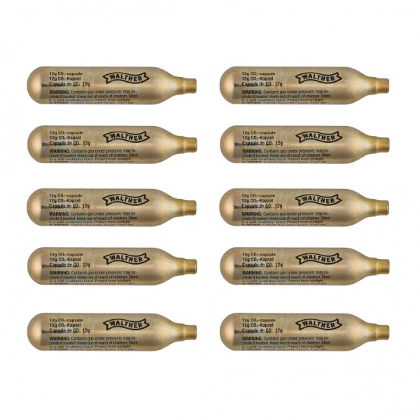 Nabój kapsuła CO2 Walther 10 x 12 g