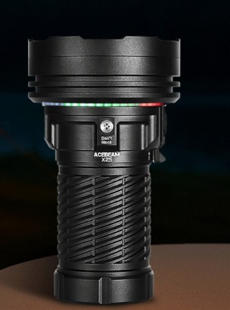 Acebeam X25 latarka 22000 lm 1505 m, 6500K czarna