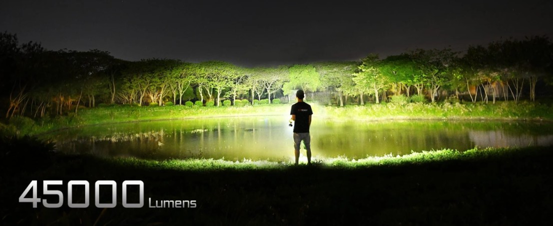 Latarka ACEBEAM X50 2.0 6500K 45000 lm czarna