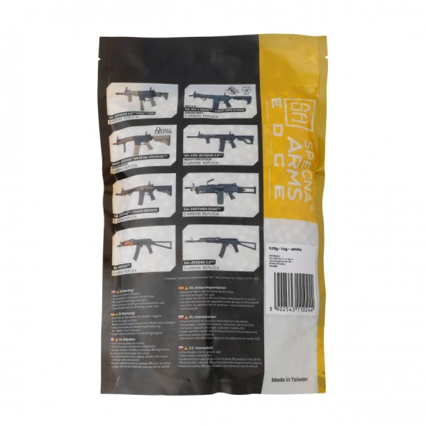 Kulki Specna Arms EDGE ULTRA 0,25g 6mm 1kg Białe