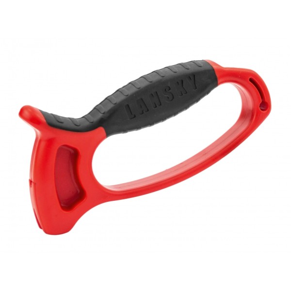 Polimerowa ostrzałka do noży Lansky LSTCN Czerwona