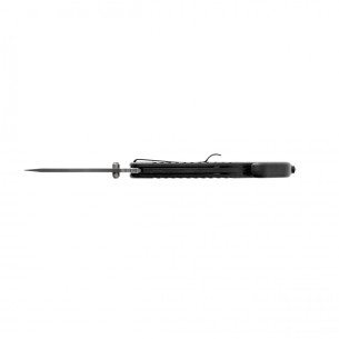 Nóż ratowniczy ESP z Gładkim Ostrzem - Stal Nierdzewna 2