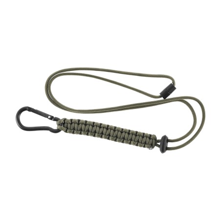 Smycz paracord Mil-Tec, oliwkowa 57 cm