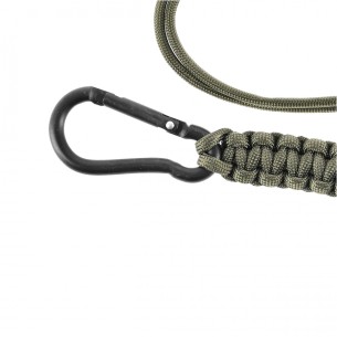 Smycz paracord Mil-Tec, oliwkowa 57 cm 2