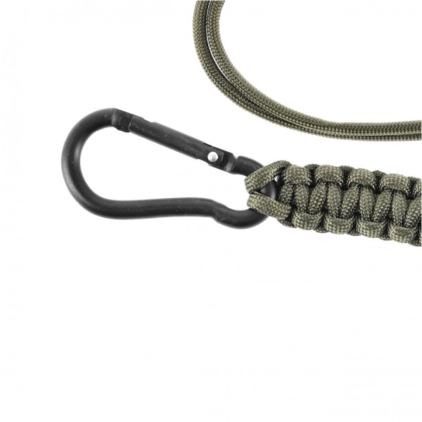Smycz paracord Mil-Tec, oliwkowa 57 cm