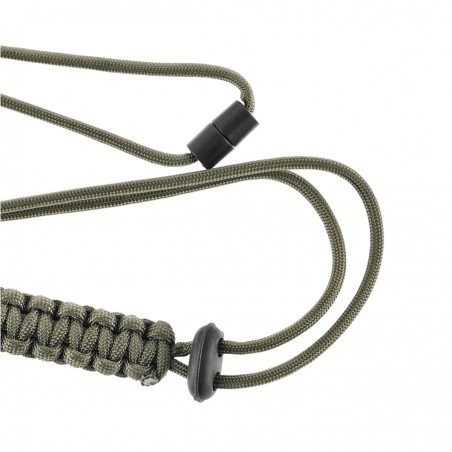 Smycz paracord Mil-Tec, oliwkowa 57 cm