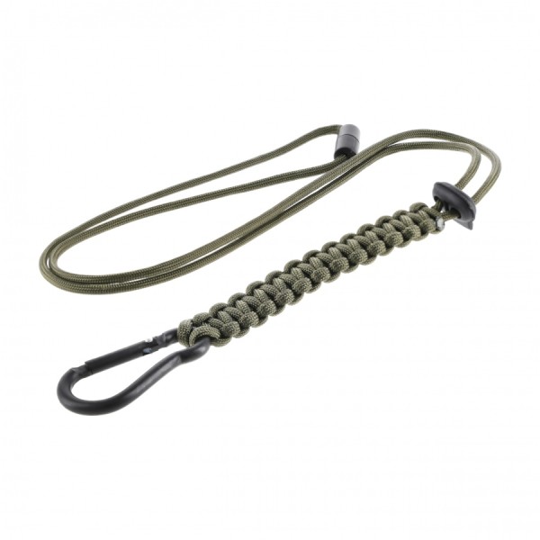 Smycz paracord Mil-Tec, oliwkowa 57 cm