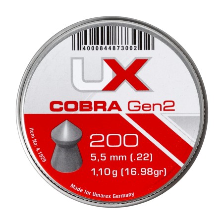 Śrut diabolo Umarex Cobra gen 2. 5,5mm 200 szt.