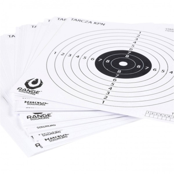 Tarcze Range Solutions KPN 14x14 cm, 100 szt