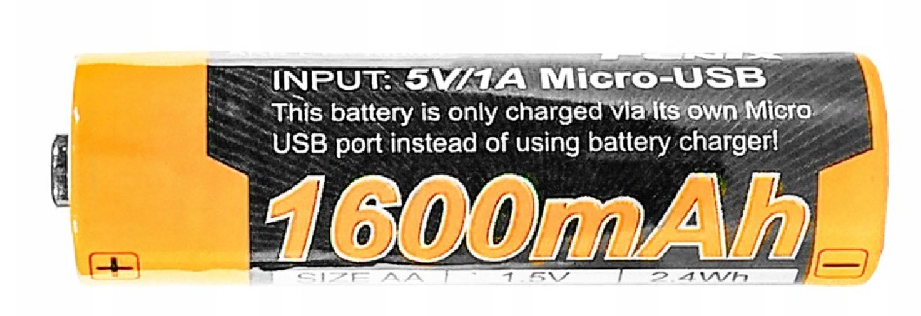 Akumulator Fenix USB ARB-L14U 14500 1600 mAh 1,5 V