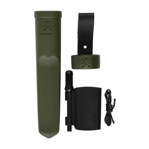 Morakniv Kansbol z zestawem przetrwania Zielony