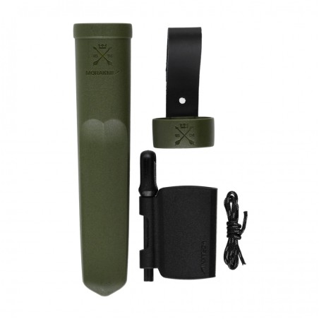 Morakniv Kansbol z zestawem przetrwania Zielony