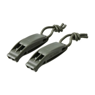 Gwizdek alarmowy Mil-Tec 2 szt., oliwkowy