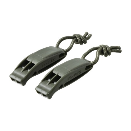 Gwizdek alarmowy Mil-Tec 2 szt., oliwkowy