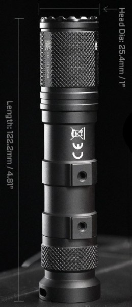 Acebeam G15 latarka taktyczna 1800 lm 390 m