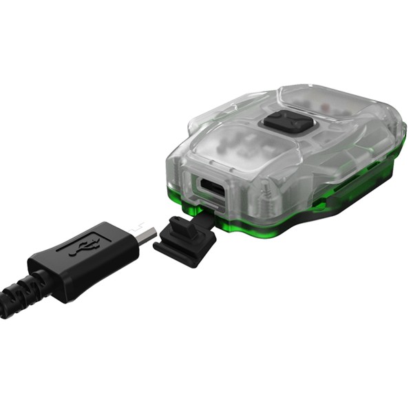 Latarka ARMYTEK Crystal Green 150 lm białe i czerwone