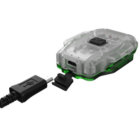 Latarka ARMYTEK Crystal Green 150 lm białe i czerwone