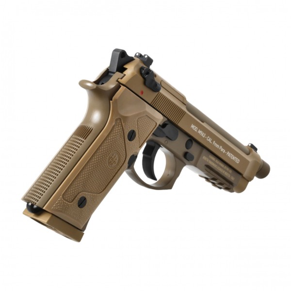Replika ASG Beretta M9 A3 FDE CO2 GBB 6 mm z kaburą