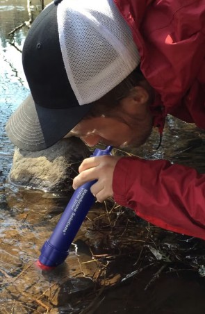 Filtr do wody Membrane Solutions Straw II granatowy