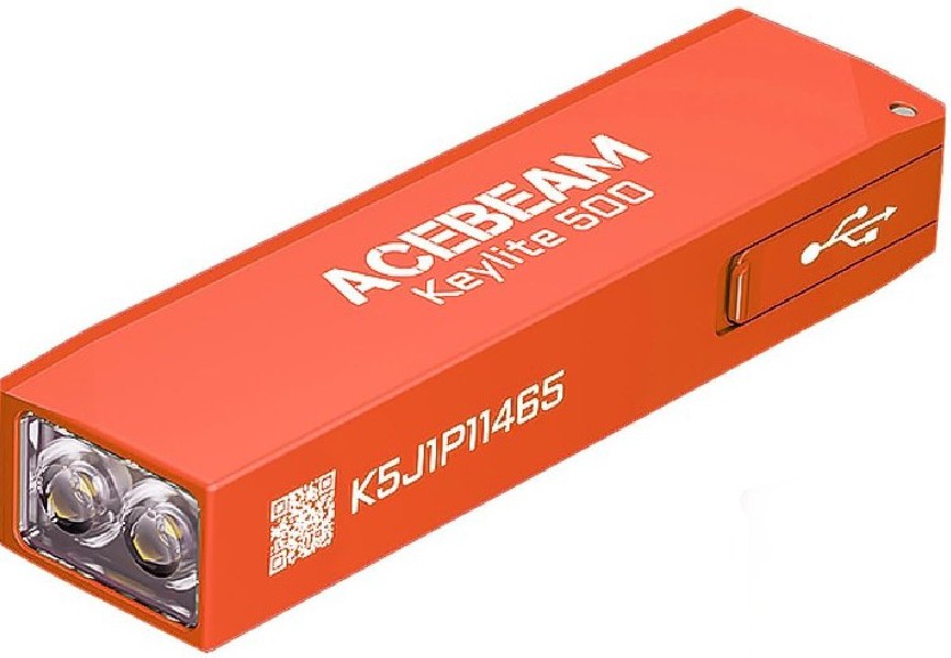 ACEBEAM Keylite 500 brelokowa latarka 500 lm pomarańczowa