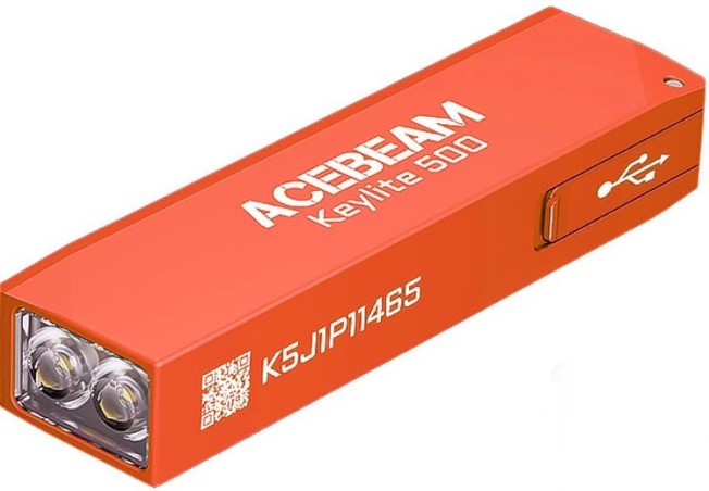 ACEBEAM Keylite 500 brelokowa latarka 500 lm pomarańczowa