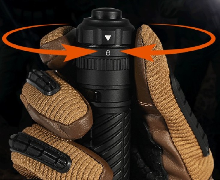 Acebeam T37 latarka taktyczna 4000 lm 6500K czarna