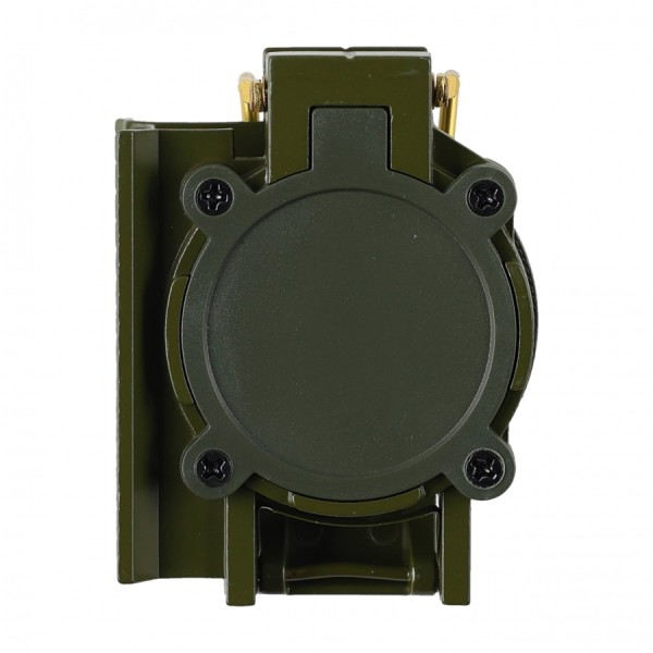 Kompas wojskowy Joker JKR2529 z linijką, kolor zielony