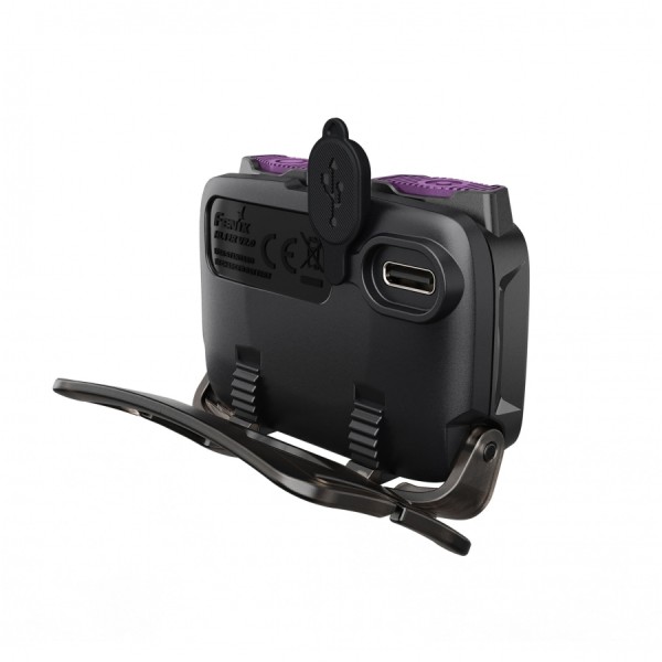 Fenix HL12R V2.0 latarka czołowa 500lm fioletowa