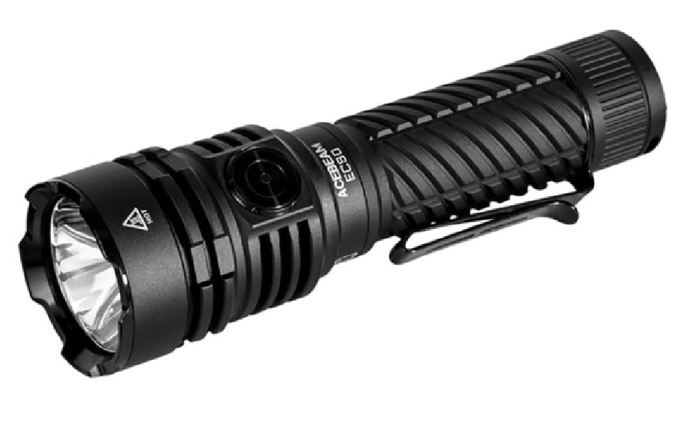 Acebeam EC90 latarka 4300 lm 573 m 6500K czarna