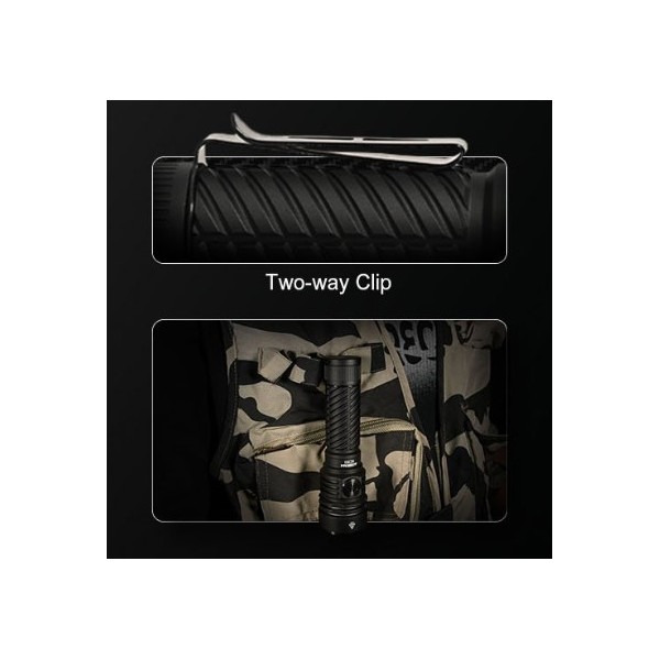 Acebeam EC90 latarka 4300 lm 573 m 6500K czarna