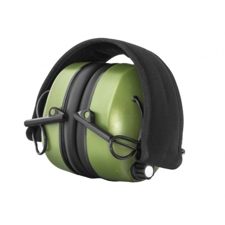 Słuchawki ochronniki słuchu RealHunter Active - Oliwkowe