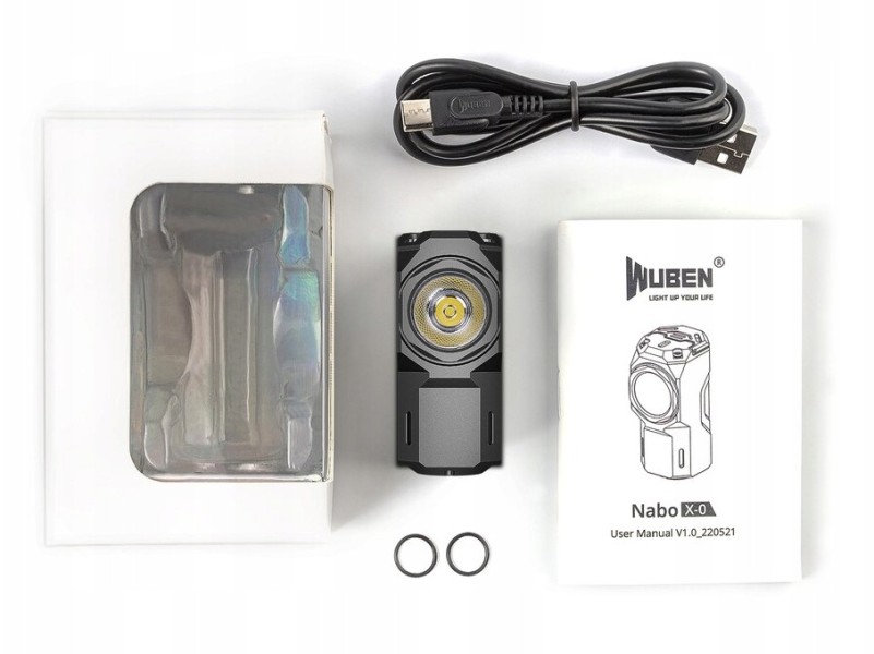 Latarka WUBEN X0 Szara 900 lm 103 m