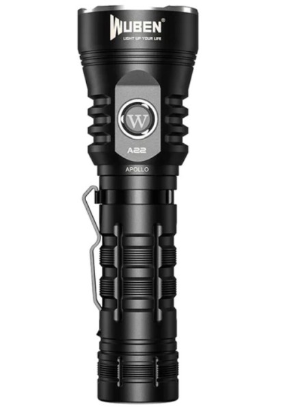 WUBEN A22 latarka 4500 lm 290 m Czarna