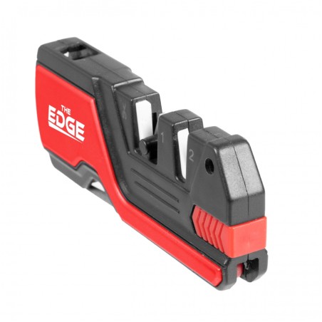 Ostrzałka THE EDGE bushSHARP czerwona z krzesiwem