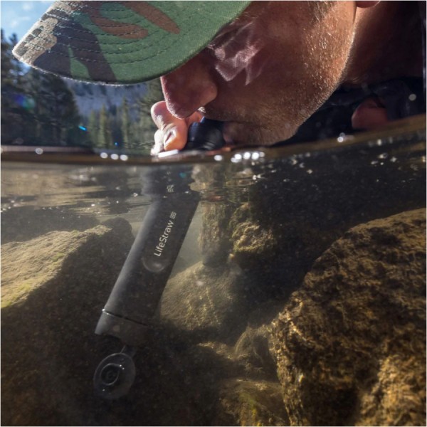 LifeStraw Peak Personal filtr słomkowy, kolor szary