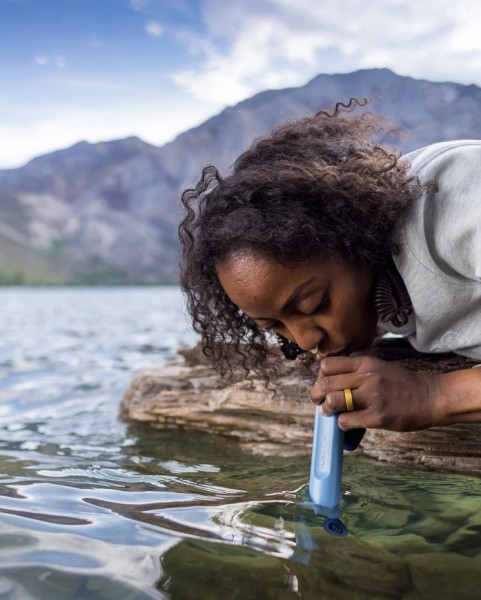 LifeStraw Peak Personal filtr słomkowy, kolor szary