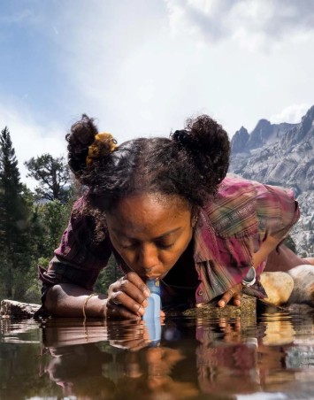 LifeStraw Peak Personal filtr słomkowy, kolor szary