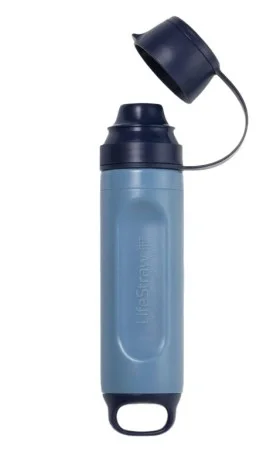 Filtr do wody słomkowy LifeStraw Peak Solo Mountain - Niebieski