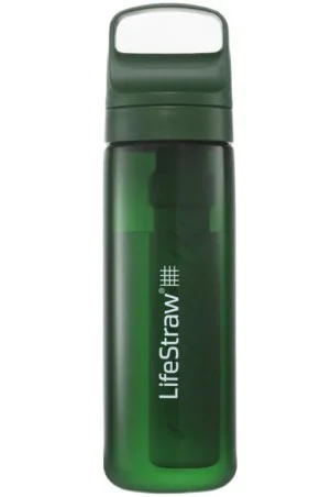 Butelka na wodę z filtrem LifeStraw Go 2.0 0.65L Terrace Green - Zielona